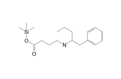 Trimethylsilyl 4-((1-phenylpentan-2-yl)amino)butanoate