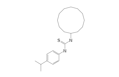 1-(p-cumenyl)-3-cyclododecyl-2-thiourea