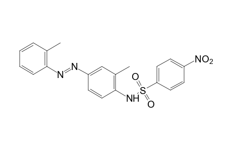 4-nitro-4'-(o-tolylazo)-o-benzenesulfonotoluidide