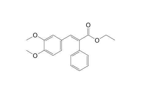 3-(3,4-Dimethoxyphenyl)-2-phenylacrylic acid ethyl ester