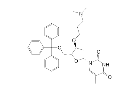 (3'-O-DIMETHYLAMINOPROPYL)-5'-O-TRITYLTHYMIDINE