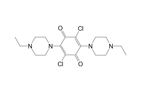 2,5-bis(Chloranyl)-3,6-bis(4-ethylpiperazin-1-yl)cyclohexa-2,5-diene-1,4-dione