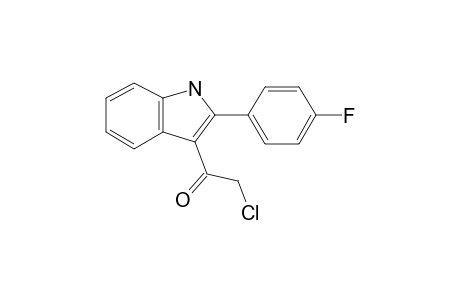 2-Chloro-1-[2-(4-fluorophenyl)-1H-indol-3-yl]ethanone