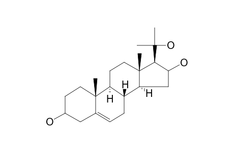 20-Methylpregn-5-en-3beta,16ALPHA,20-triol