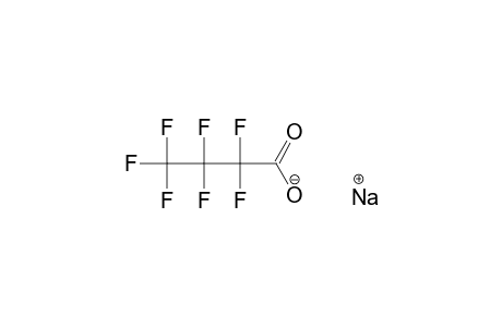 Sodium heptafluorobutyrate.