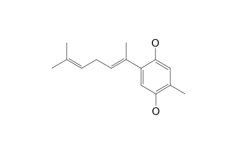 (1'E)-2(1',5'-DIMETHYLHEXA-1',4'-DIENYL)-5-METHYLBENZENE-1,4-DIOL