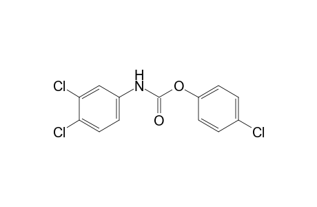 3,4-Dichlorocarbanilic acid, p-chlorophenyl ester