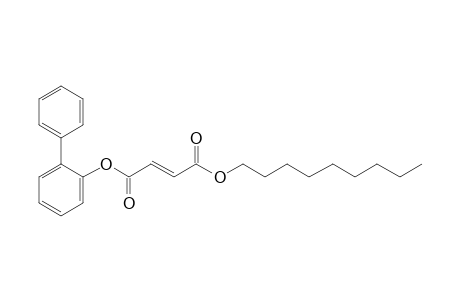 Fumaric acid, nonyl 2-phenylphenyl ester