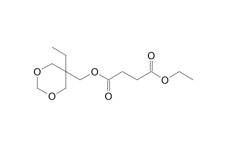 Succinic acid, ethyl (5-ethyl-1,3-dioxan-5-yl)methyl ester