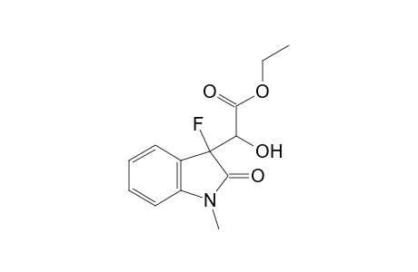 Ethyl (RS)-2-[(RS)-3-fluoro-1-methyl-2-oxoindolin-3-yl]-2-hydroxyacetate