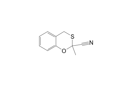 2-Cyano-2-methyl-4H-3,1-benzoxathiine
