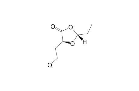 2-[(4S)-2-ETHYL-5-OXO-1,3-DIOXOLAN-4-YL]-ETHANOL;CIS-ISOMER