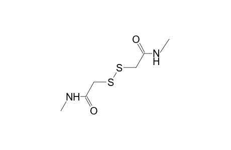 2,2'-dithiobis[N-methylacetamide]