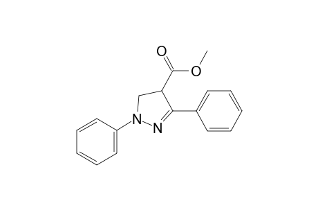 methyl 2,5-diphenyl-3,4-dihydropyrazole-4-carboxylate