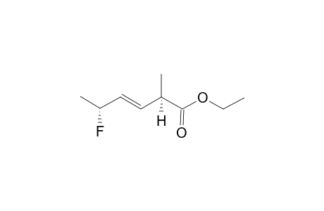 (ANTI)-(E)-ETHYL-5-FLUORO-2-METHYL-HEX-3-ENOATE