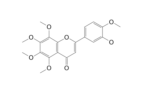 2-(3-Hydroxy-4-methoxy-phenyl)-5,6,7,8-tetramethoxy-chromen-4-one