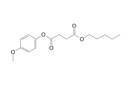 Succinic acid, 4-methoxyphenyl pentyl ester