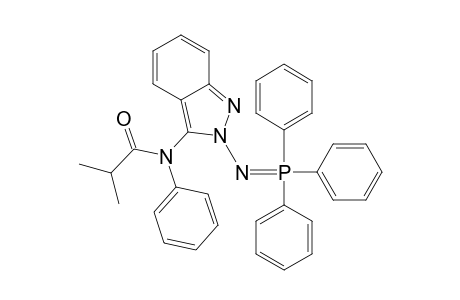 2-[(TRIPHENYLPHOSPHORANYLIDENE)-AMINO]-3-(N-PHENYL-N-ISOBUTYRYLAMINO)-2H-INDAZOLE