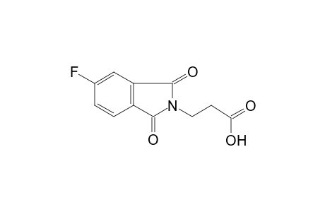 3-(5-Fluoro-1,3-dioxo-1,3-dihydro-isoindol-2-yl)-propionic acid