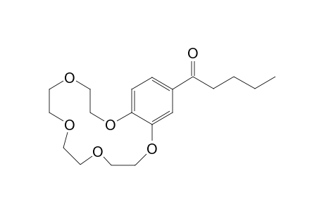 1-(2,5,8,11,14-pentaoxabicyclo[13.4.0]nonadeca-1(15),16,18-trien-17-yl)-1-pentanone