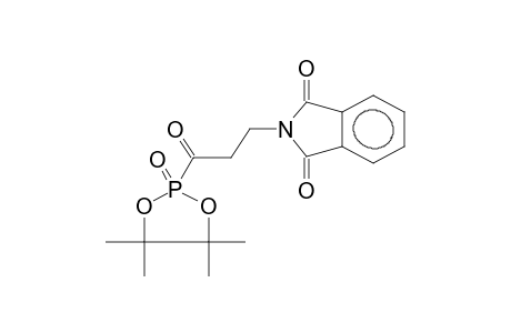 2-(3-Phthalimidopropanoyl)-4,4,5,5-tetramethyl-2-oxo-1,3,2-dioxaphospholane