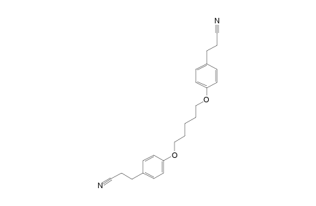 3,3'-(Pentamethylenebis(oxy-p-phenylene))dipropionitrile