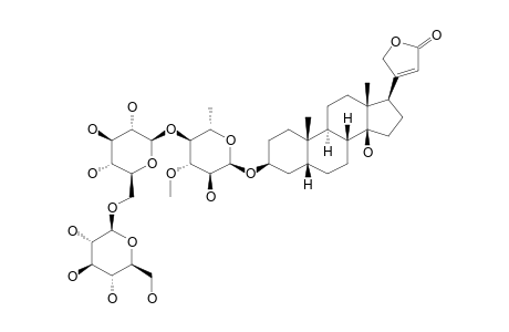 DIGITOXIGENIN-BETA-D-GENTIOBIOSYL-(1->4)-ALPHA-L-THEVETOSIDE