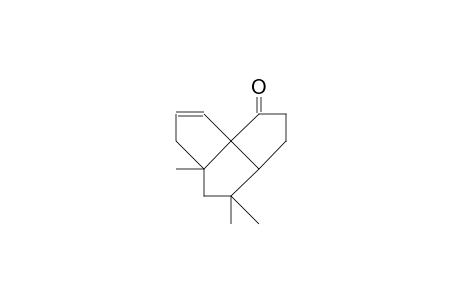 2,2,4-Trimethyl-tricyclo(6.3.0.0/4,8/)undec-6-en-9-one