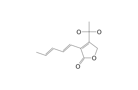 KOBIFURANONE-C;4-(1,1-DIHYDROXYETHYL)-3-((1E,3E)-PENTADIENYL)-2(5H)-FURANONE