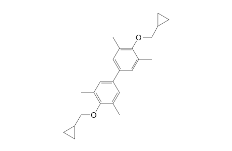 3,3',5,5'-Tetra-methyl-4,4'-dicyclopropyl-methyloxy-biphenyl