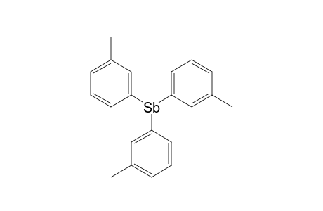 Tris(3-methylphenyl)stibane