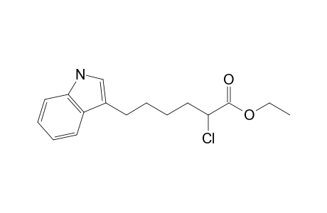 Ethyl 2-chloro-6-(indol-3'-yl)hexanoate