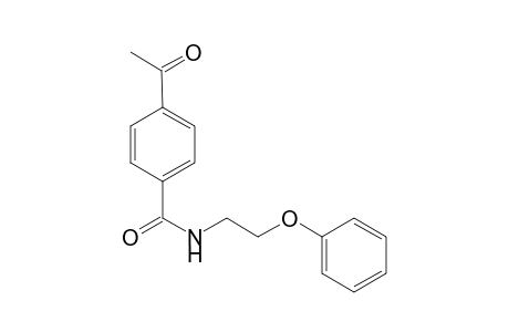 4-Acetyl-N-(2-phenoxyethyl)benzamide