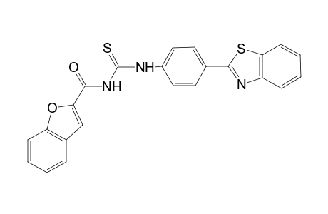 thiourea, N-(2-benzofuranylcarbonyl)-N'-[4-(2-benzothiazolyl)phenyl]-