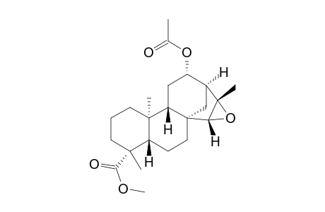 Methyl ent-12.beta.-acetoxy-15.beta.,16.beta.-epoxykauran-19-oate