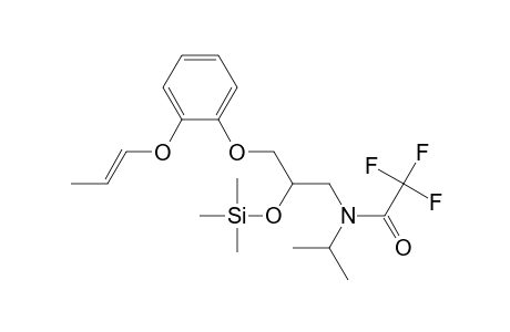 Oxprenolol-N-TFA,O-TMS