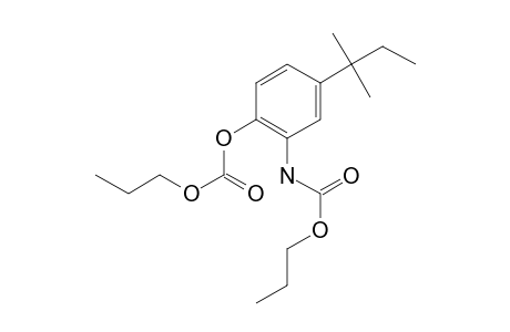 2-Amino-4-tert-amylphenol, N,o-di(N-propyloxycarbonyl)-