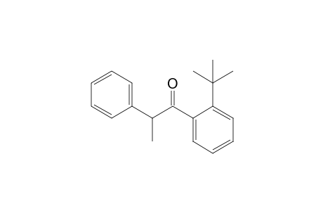 1-(2-Tert-butylphenyl)-2-phenyl-1-propanone