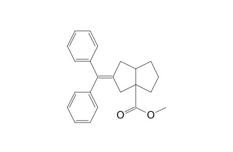 Bicyclo[3.3.0]octane-1-carboxylic acid, 3-(diphenylmethylene)-, methyl ester