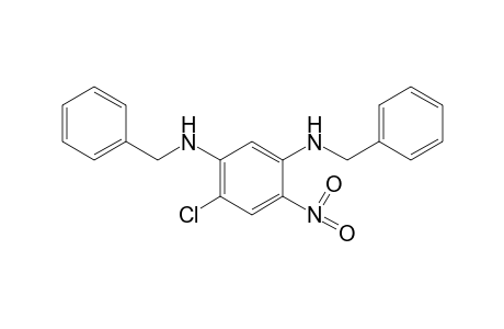 4-chloro-N,N'-dibenzyl-6-nitro-m-phenylenediamine