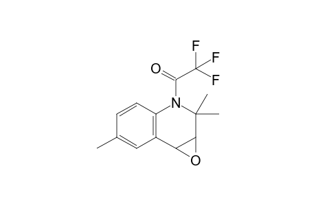 2,2,2-trifluoro-1-(2,2,6-trimethyl-1a,7b-dihydrooxireno[2,3-c]quinolin-3-yl)ethanone