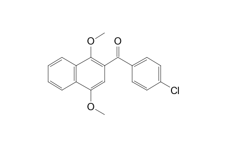 2-(4'-Chlorobenzoyl)-1,4-dimethoxynaphthalene