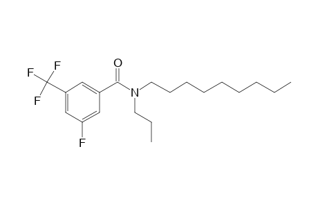 Benzamide, 3-fluoro-5-trifluoromethyl-N-propyl-N-nonyl-