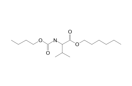 L-Valine, N-butoxycarbonyl-, hexyl ester