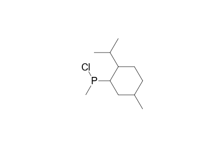 Phosphinous chloride, methyl[5-methyl-2-(1-methylethyl)cyclohexyl]-, [1R-(1.alph