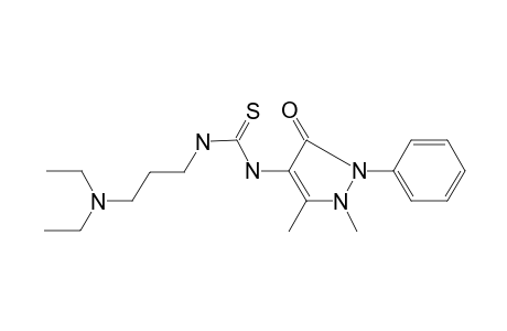 1-(3-Diethylamino-propyl)-3-(1,5-dimethyl-3-oxo-2-phenyl-2,3-dihydro-1H-pyrazol-4-yl)-thiourea