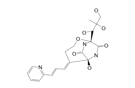 (5E,5BE)-[5C-(2-PYRIDYL)]-5A-ETHENYLBICYCLOMYCIN