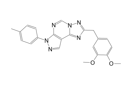 2-(3,4-dimethoxybenzyl)-7-(4-methylphenyl)-7H-pyrazolo[4,3-e][1,2,4]triazolo[1,5-c]pyrimidine