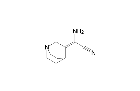 cis-2-Amino-2-(1-azabicyclo[2.2.2]octan-3-ylidene)acetonitrile