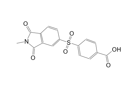 benzoic acid, 4-[(2,3-dihydro-2-methyl-1,3-dioxo-1H-isoindol-5-yl)sulfonyl]-